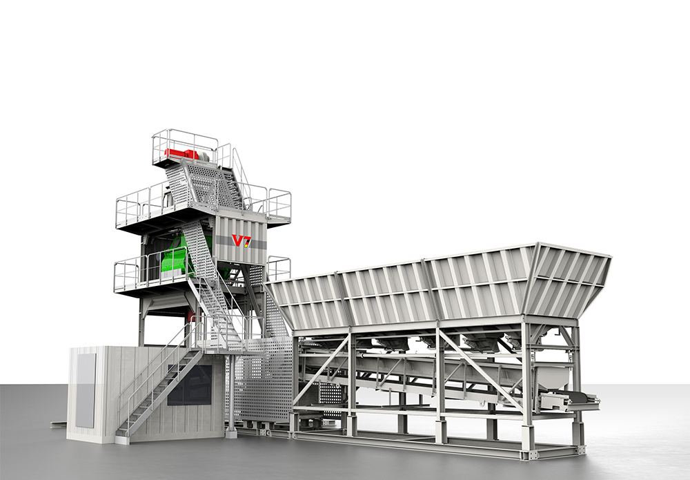 嵊州HZS60VG 工程提斗站