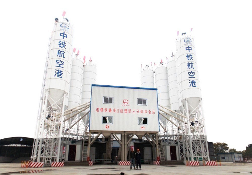 嵊州HZS120V 商混站