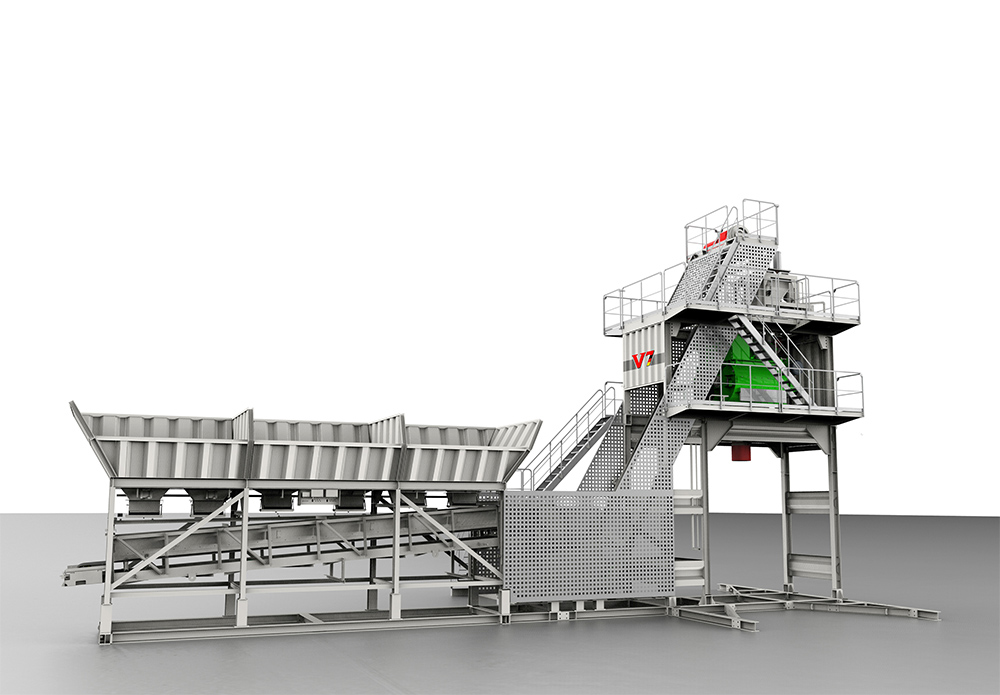 嵊州HZS90VG 工程提斗站