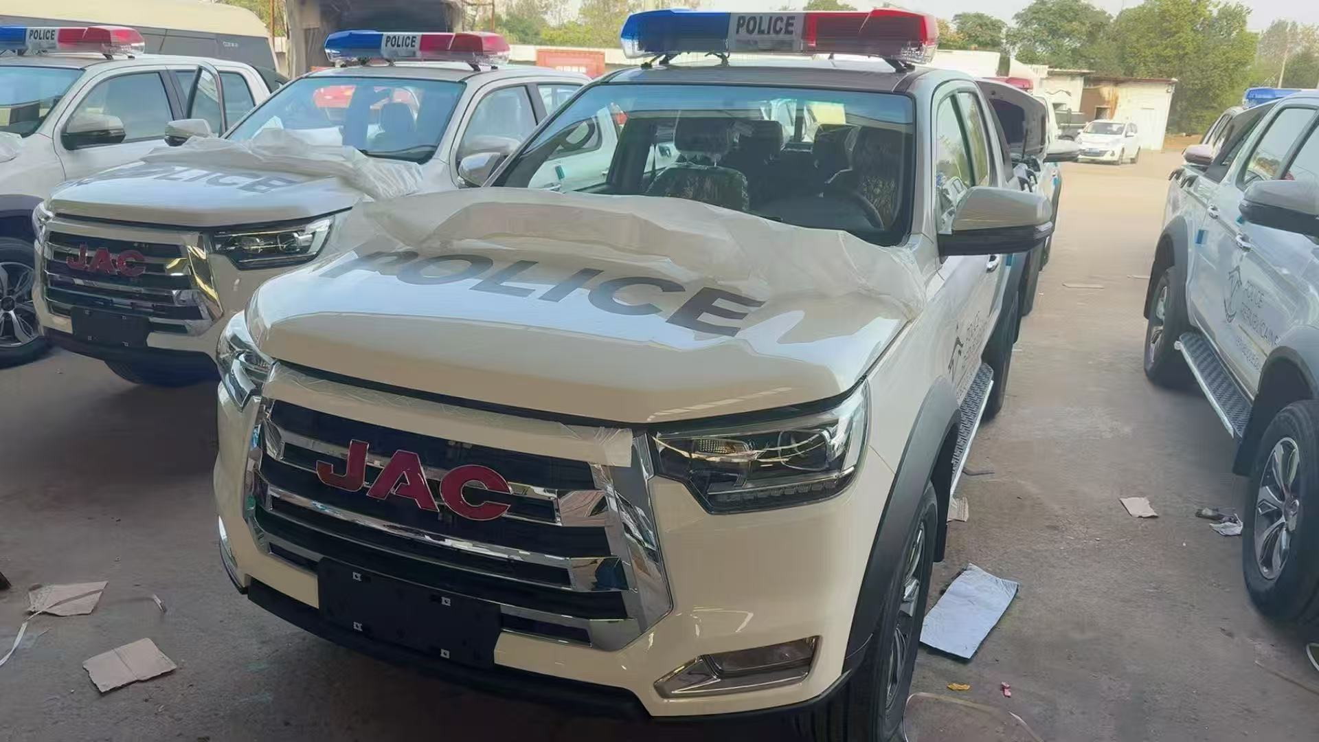 T8被选用贝宁警车
